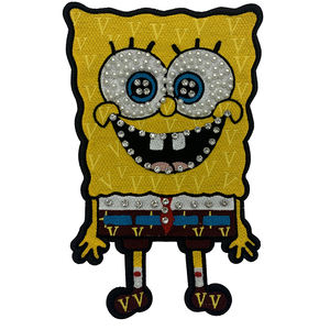 Dessin animé ongles <span class=keywords><strong>perles</strong></span> éponge bébé serviette broderie <span class=keywords><strong>tissu</strong></span> pâte pull vêtements accessoires Patch pâte repassage - Product Image 1