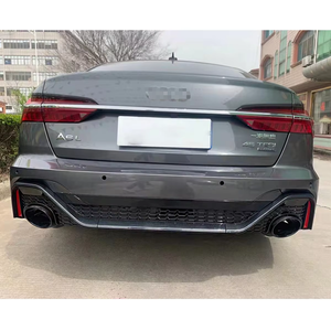 Kit carrosserie pour <span class=keywords><strong>Audi</strong></span> <span class=keywords><strong>A6</strong></span> C8 2019-2022, mise à niveau vers le modèle <span class=keywords><strong>RS6</strong></span>, comprenant l'ensemble pare-chocs <span class=keywords><strong>avant</strong></span> et arrière. - Product Image 4