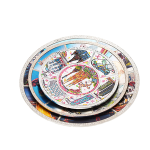 Oem/ODM lưu niệm du lịch Canada Craft trang trí tin lá <span class=keywords><strong>Santiago</strong></span> biểu tượng tùy chỉnh Rome Kim Loại Tùy chỉnh 3D tấm - Product Image 6