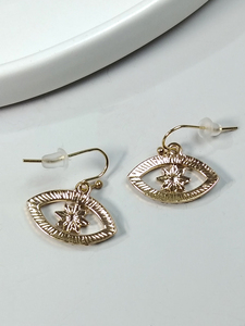 Fashionable and Minimalist <b>Earrings</b>,Devil's Eye Ear Hook,Versatile for Women - Product Image 5