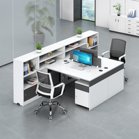 Luxe 1.5m modulaire blanc Mdf brillant moderne ovale bureau bureau exécutif bureau d'angle exécutif bureau à domicile