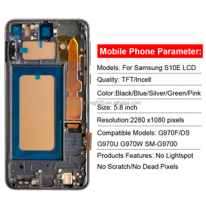 Écran tactile LCD TFT Incell avec numériseur pour S10E (<span class=keywords><strong>G970F</strong></span>) 5,8 pouces, résolution 2280x1080, garantie 1 an - Product Image 2