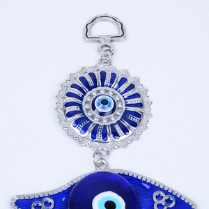 ODM/OEM Shopify <span class=keywords><strong>Amazon</strong></span> Hot Selling Turkish Big Blue Evil Eyes Alloy Pendant for Wall and Car Hanging - Product Image 4
