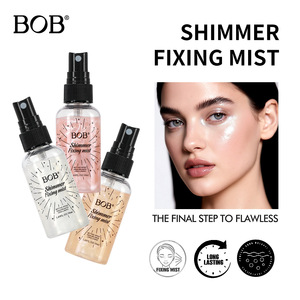 Brume fixante Bob Shimmer 50ml, spray fixateur, finition de maquillage longue durée, tous types de peau - Product Image 2