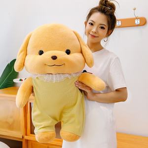 Sambelle Cute Kawaii Poodle muñeco de peluche 12cm Super suave cachorro perro juguete PP algodón relleno malla forro para aliviar el estrés para ODM - Product Image 3