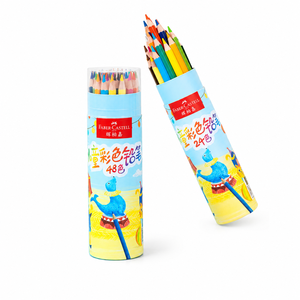 Crayons <span class=keywords><strong>de</strong></span> <span class=keywords><strong>couleur</strong></span> à base d'huile <span class=keywords><strong>Faber</strong></span>-<span class=keywords><strong>Castell</strong></span> (dans un étui à crayons) Crayons pour <span class=keywords><strong>dessin</strong></span> et croquis artistiques - Product Image 1