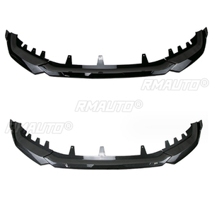 ลิ้นกันชนหน้ารถยนต์สีดำเงา ABS สำหรับ BMW X1 IX1 U11 ปี 2022-2024 รุ่น MP Style - Product Image 5