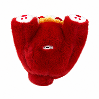 Robot Boneka Pintar Jopark AI Joyful Meow dengan Mata LED, Interaktif, Didukung LLM, Teman Emosional, Dialog Cerdas, Mainan Boneka AI
