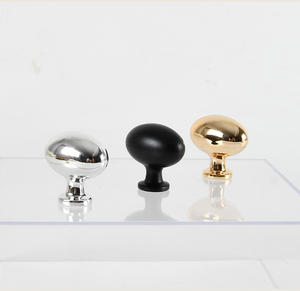Wholesale Child-Safe Oval ABS Cabinet <strong>Knob</strong> for Single Hole Pull Non-Toxic Finish Free Screws Kitchen Bedroom Bathroom - Product Image 6