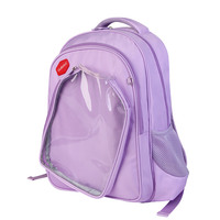 Sac de pickleball grande capacité, sac à dos de tennis avec poche avant transparente en PVC, logo personnalisé, sac de raquette de sport d'extérieur, vente en gros