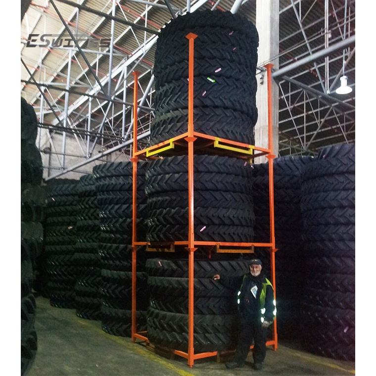 Auto Industry Stacking Heavy Duty Detachable Truck Tire Rack Storage ...
