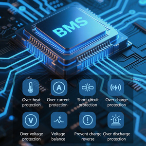 Deep Cycles <strong>10</strong> Years Warranty 10Kw 15Kwh Inverter Lifepo4 Battery Pack 51.2V 300Ah 48V Battery Packs Solar Lifepo4 Batteries - Product Image 5