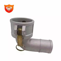 Raccord rapide hydraulique en aluminium Type C à 90 degrés, raccord rapide à face plate 90