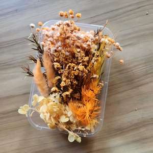 Boîte de fleurs séchées mélangées pour loisirs créatifs, kit de fleurs séchées naturelles préservées pour scrapbooking, fabrication de cartes, décoration intérieure - Product Image 4