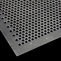 Plaques perforées en acier inoxydable 304 avec des épaisseurs de 1mm, 1.5mm, 2mm et 3mm utilisées pour les écrans de tamisage de sable minéral.