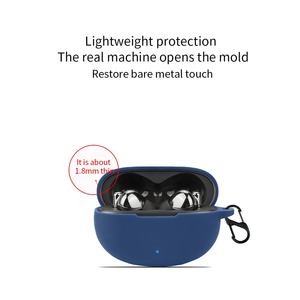 HONOR Choice Earbuds X5 Pro Coque protectrice en silicone pour écouteurs sans fil Compatible avec la couverture <span class=keywords><strong>AirPods</strong></span> Pro - Product Image 4