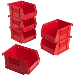 Hardware Accessories Organize Bin Storage Bin Parts Box Hardware Hanging Stacking Containers Storage Bin For Small Parts