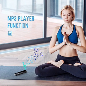 BENJIE 64GB USB ricaricabile Dictaphone aggiornato piccolo registratore a nastro lettore MP3 riproduzione lezioni registratore vocale - Product Image 5