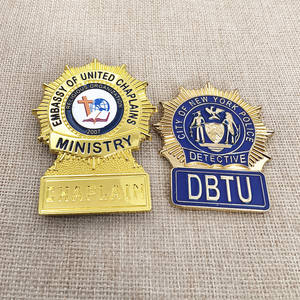 High品質カスタム金属牧師バッジ - Product Image 2