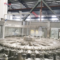 Ligne de production clé en main de boissons, d'huile et d'eau en petites bouteilles automatiques 8000 BPH, pour usine d'eau potable en bouteilles PET de 500 ml et 1000 ml