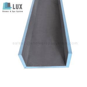 Panneau <span class=keywords><strong>de</strong></span> support en polystyrène en forme <span class=keywords><strong>de</strong></span> L, panneau d'angle préfabriqué pour le revêtement des tuyaux et des murs, imperméable - Product Image 6