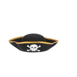 Vendita calda per bambini adulti cappello pirata accessori capitano tricorno ammiraglio per Jack Sparrow eventi di carnevale Halloween - Product Image 1