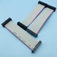Câble plat GPIO coloré, 20cm, 40 broches, pour Raspberry Pi 3 2 modèle B + Plus
