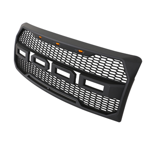 Calandre avant noire en matériau de haute qualité, 1 pièce, <span class=keywords><strong>Grille</strong></span> avant adapté à la Ford F150 2009 — 2014 - Product Image 2