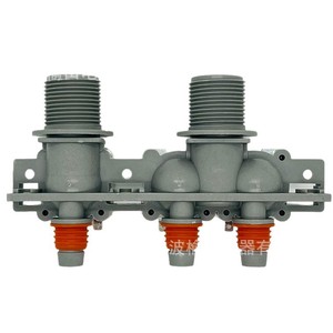 Válvula Solenoide de 3 Vías 334900220306, 2 Entradas 3 Salidas para Piezas de Lavadora - Product Image 2