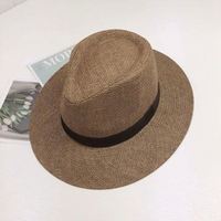 Sombrero Panamá Clásico Ajustable - Hecho a Mano en Ecuador, Sombreros de Sol para Mujer y Hombre, Sombrero de Paja para Hombre, Gorra con Protección UV