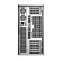 Station de travail tour Precision T7920 à double socket avec 24 emplacements DDR4 DIMM et NVIDIA Quadro P2000 pour l'entraînement IA