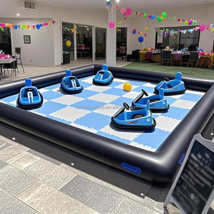 Piste de course gonflable personnalisée en PVC pour <span class=keywords><strong>voitures</strong></span> tamponneuses et karting pour enfants, pour utilisation intérieure et extérieure, idéale pour la <span class=keywords><strong>location</strong></span> commerciale - Product Image 1