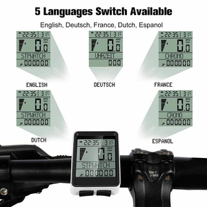 <b>Bicycle</b> Computer Wireless <b>Speedometer</b> Waterproof IP65 Display For Road Mountain Bikes - Product Image 3