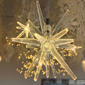 Lustre H151, accessoires de mariage pour la décoration d'hôtel, <span class=keywords><strong>lotus</strong></span>, oursons de mer, artisanat en métal, décoration de plafond de salle de mariage - Product Image 1