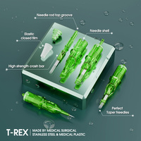 TREX FINEST Vert 20 pièces 12 #   Aiguilles de cartouche de tatouage Magnum courbées 0,35 mm 1RL 3RL 5RL 7RL 14RL RL Round Liner 5RM 7RM 9RM 15RM RM