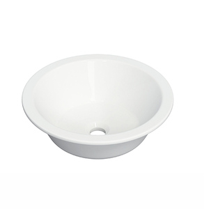 Lavabo de Cerámica Blanco Moderno Europeo, Tamaños Personalizados Disponibles, Fácil de Limpiar, para Apartamentos, Hospitales y Almacenes - Product Image 1
