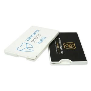 <span class=keywords><strong>Fil</strong></span> <span class=keywords><strong>dentaire</strong></span> cireux pour un nettoyage en profondeur, format carte de crédit avec miroir - Product Image 1