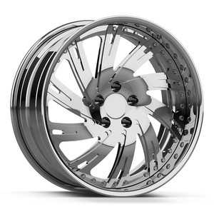 Two-piece Polished Deep Lip Wheels Rims 20 22 24 26 28 Inch 5x4.75 5x5.5 6x5.5 Forged Wheels Truck for Chevy GMC El <strong>Camino</strong> - Product Image 1