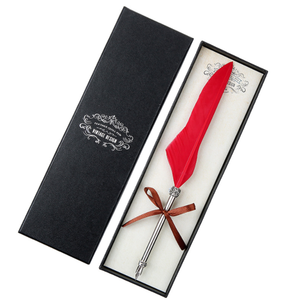 Ensemble de plumes simples 2026 dans un coffret cadeau brun/noir - Product Image 6