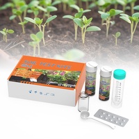 Kit d'analyse précise du sol LYZ pour les plantes de jardin et de pelouse, bandelettes de test du sol 4-en-1, pH, fabriqué dans le Jilin