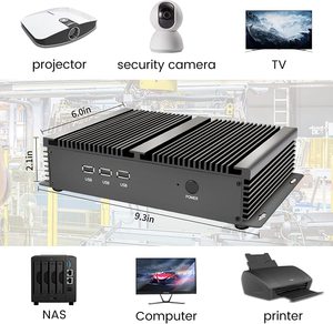 Partaker 11th gen không quạt công nghiệp Mini <span class=keywords><strong>PC</strong></span> I7 1165g7 i5 1135g7 hệ thống Barebone máy tính 2xddr4 khe cắm RAM HD VGA 7 * USB Wifi - Product Image 6