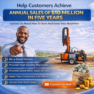 Perforatrice Idraulica Diesel per Pozzi d'Acqua da 56 CV, per Usi Gravosi, con Cavo da 200m-300m e Grande Calibro - Product Image 2