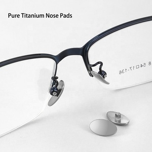 <span class=keywords><strong>Almohadillas</strong></span> para la <span class=keywords><strong>nariz</strong></span> para <span class=keywords><strong>gafas</strong></span> de titanio puro ultraligero, accesorios para <span class=keywords><strong>gafas</strong></span>, tornillo antideslizante de gama alta, almohadilla para la <span class=keywords><strong>nariz</strong></span> para <span class=keywords><strong>gafas</strong></span> - Product Image 1