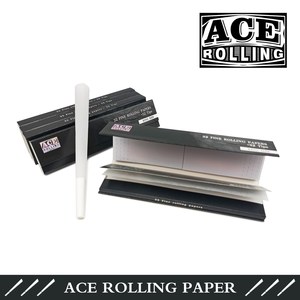 Papel de Liar ACE Black Pack King Size al por Mayor con Puntas de Filtro, 32 Paquetes de Papel y Caja de Embalaje Personalizada con Logotipo - Product Image 5