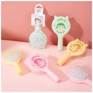 Hair Comb Supplier Fragrance Hair Brush Scalp Massage Curly Private Label Detangling Hair Styling air cushion comb for girls