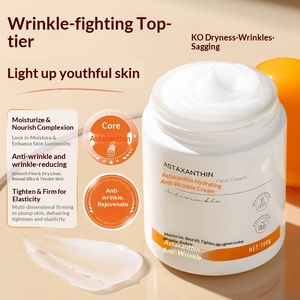 Crème <span class=keywords><strong>Visage</strong></span> Hydratante <span class=keywords><strong>Anti</strong></span>-<span class=keywords><strong>rides</strong></span> Éclaircissante et Raffermissante à l'Astaxanthine et Niacinamide OEM/ODM pour Tous Types de Peaux, Usage Diurne Féminin - Product Image 2