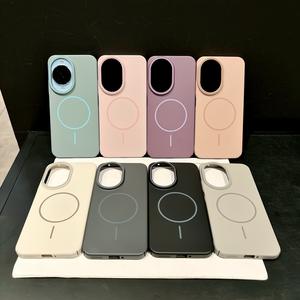 ใช้ได้<span class=keywords><strong>ก</strong></span>ับ<span class=keywords><strong>เคส</strong></span>โทรศัพท์แม่เหล็<span class=keywords><strong>ก</strong></span>แบบวงกลมเนื้อนุ่ม Huawei NOVA14ULTRA, <span class=keywords><strong>เคส</strong></span>ป้องกันแบบสัมผัสผิวสำหรับ NOVA13, 12ULTRA - Product Image 1