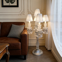 Lampes de table de luxe pour banquets, mariages, hôtels et salons, avec éclairage LED nocturne de qualité
