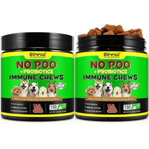 Oimmal No Poo probiotik kunyah kekebalan tubuh usus kesehatan pencernaan meningkatkan gizi suplemen berhenti makan kotoran untuk anjing - Product Image 2