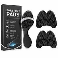 Coussinets métatarsiens invisibles pour femmes, coussinets pour l'avant-pied, inserts pour talons hauts, antidérapants, antichocs, lavables, coussinets de confort pour les pieds